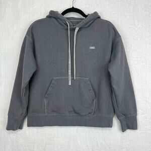 Figs Gray Hoodie Sweatshirt